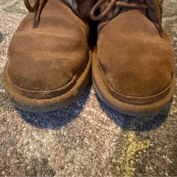 UGG Tan Shearling Lined Boots - Picture 3 of 9